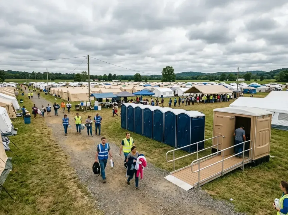 disaster-relief-camp-restrooms-010 — frequently asked questions, Dumpster & Portable Bathrooms Rental in Redfield, SD